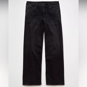 AE Dreamy Drape Stretch Low-Rise Baggy Wide Leg Jean